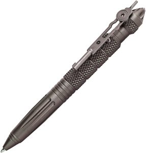 UZITP4GM Uzi Tactical Glassbreaker Pen - Gun Metal Gray