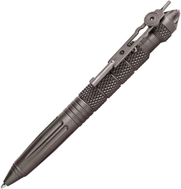 Uzi Tactical Glassbreaker Pen - Gun Metal Gray