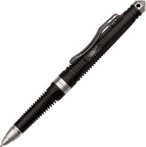 UZITP8BK Uzi Tactical Defender Pen - Black Aircraft Aluminum
