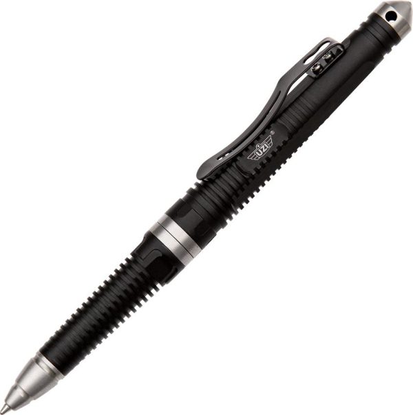 Uzi Tactical Defender Pen - Black Aircraft Aluminum