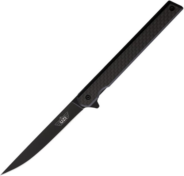 UZI Occam's Razor Framelock - Black Carbon Fiber