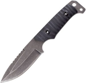 UZKFXB009 UZI Shomer Fixed Blade - Black G10 4.5 inch