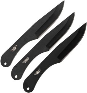 UZKTRW004 UZI Three-Piece Throwing Knife Set - 8.25 inch