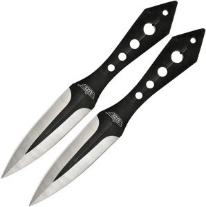 UZKTRWTZP UZI Throwing Knife Set - 2-Piece 3.5 inch Dagger