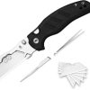 V348829JSA3 Kizer Cutlery C01C Utility Folding Knife Black G10 2.88" Blade