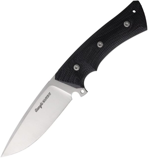 Viper Ganghi Fixed Blade Black N690 Stainless Steel Knife