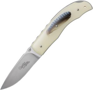 Viper Quality Feather Lockback Jay Feather Handle