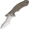 Viper Maga Linerlock Folding Knife Green Micarta 3.88" Blade