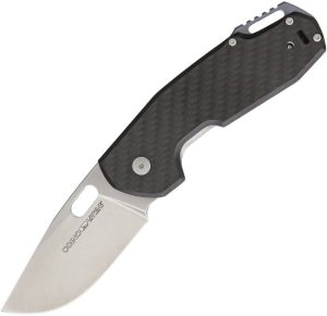 Viper Odino Framelock Carbon Fiber Folding Knife N690Co Stonewash
