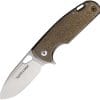 Viper Kyomi Framelock Folding Knife 3.25" CPM-20CV Bronze Titanium