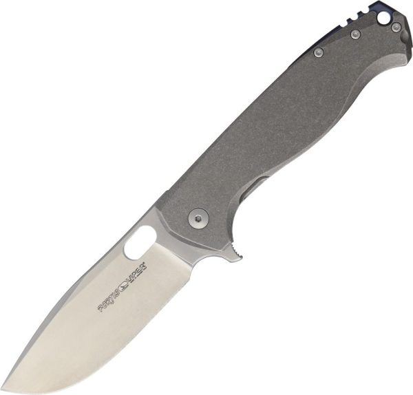Viper Fortis Satin M390 Folding Knife Titanium Framelock