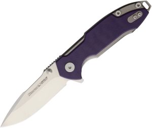 Viper Storm Linerlock Purple G10 Hinderer