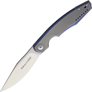 Viper Belone Linerlock Blue Titanium Folding Knife