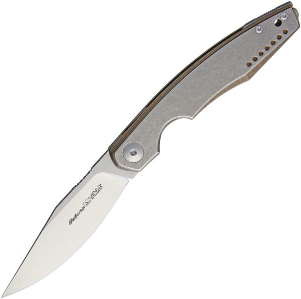 Viper Belone Linerlock Bronze Titanium Folding Knife
