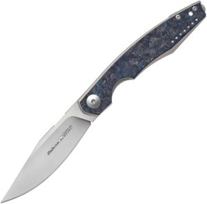 Viper Belone Linerlock Blue Carbon Fiber M390 Folding Knife
