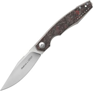Viper Belone Linerlock Red Carbon Fiber Folding Knife
