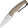 Viper Novis Linerlock Folding Knife 3" Bohler M390 Tan Micarta