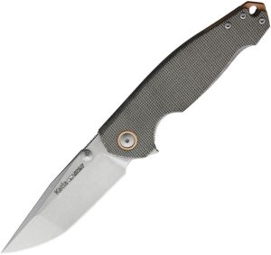 Viper Katla Linerlock Green Micarta Folding Knife M390