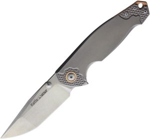 Viper Katla Linerlock Folding Knife M390 Titanium Gray