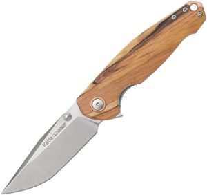 Viper Katla Linerlock Flamed Poplar M390