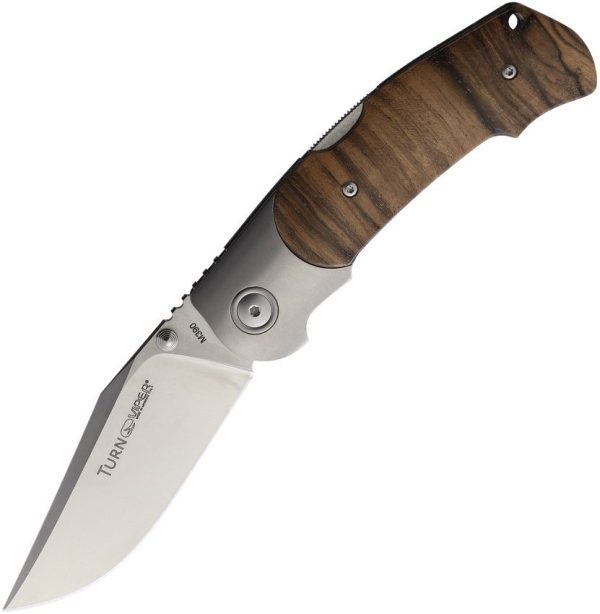 Viper TURN Lockback Walnut M390