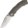 Viper Turn Essential Lockback Folding Knife Green Canvas Micarta