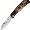 V5990DBRS Viper Hug Folder Bronze Star 3" Folding Knife w/ Pouch