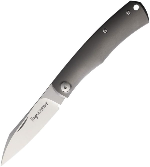 Viper Hug Folder Titanium - Wharncliffe Blade