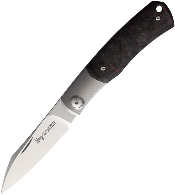 Viper Hug Folder Red Carbon Fiber M390 Folding Knife