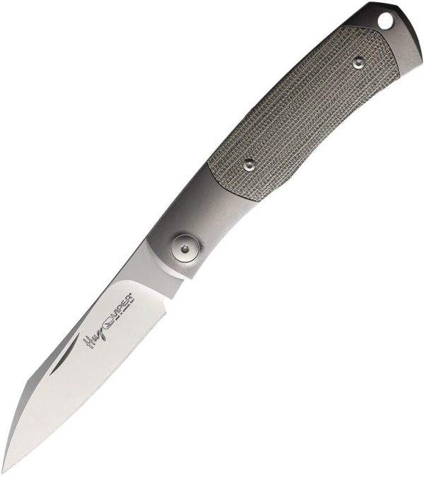 Viper Hug Folder Green M390 Wharncliffe Micarta