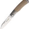 Viper Hug Folder Natural Micarta Bohler M390 Folding Knife