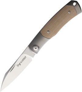 Viper Hug Folder Natural M390 Wharncliffe Micarta