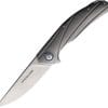 Viper Orso2 Framelock Folding Knife 3.5in Stonewash Titanium