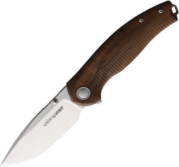 Viper Vale Linerlock Walnut CPM MagnaCut Folding Knife Italy