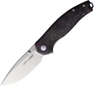 Viper Vale Linerlock Purple Carbon Fiber Folding Knife CPM MagnaCut