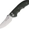 Viper Moon Button Lock Folding Knife 3.5" MagnaCut Green Carbon Fiber