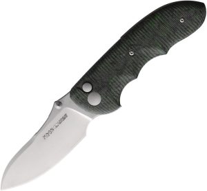 Viper Moon Button Lock Green MagnaCut Folding Knife