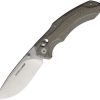 Viper Oniro Crossbar Folding Knife 3.25" CPM MagnaCut Green Micarta