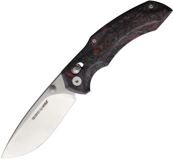 Viper Oniro Crossbar DM Red Folding Knife CPM MagnaCut