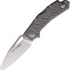 Viper Alfa Lockback Folding Knife 2.88" MagnaCut Gray Titanium
