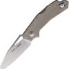 V6022CG Viper Alfa Lockback Folding Knife 2.88" MagnaCut Green Micarta