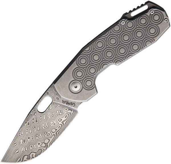 Viper Odino Framelock Gray Damascus Titanium
