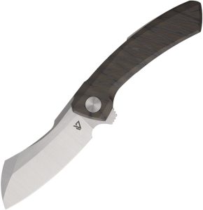 Vanguard Mini Cleaver Framelock M390 Titanium Folding Knife