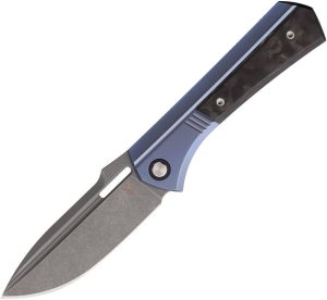 VANG020 Vanguard Continuum Framelock - Blue/Carbon Fiber
