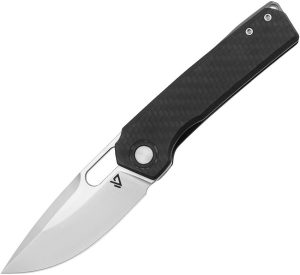 Vanguard Breaker Linerlock S35VN Satin Folding Knife Carbon Fiber