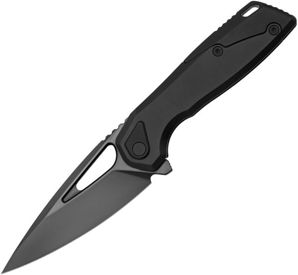 Vanguard StarRunner Framelock Black DLC M390 Folding Knife