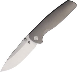 VANG043 Vanguard ESOX Framelock Gray Titanium