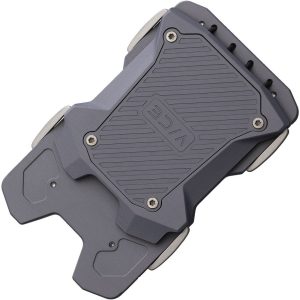 VCEF1GRYVCE Vice Hardware F1 Wallet Gray Aluminum