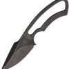 Valhalla Combat Tactical Alviss Fixed Blade Black 2.25in 1095HC