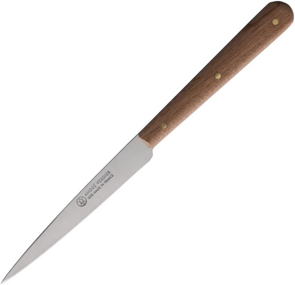Andre Verdier Poultry Knife Satin Stainless Wood Handle
